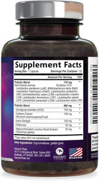 Vaginal Probiotics for Women pH Balance with Prebiotics - 50 Billion CFU - 10 Unique Feminine Strains, Cranberry & D-Mannose for Women's Probiotic Vag Health, Supplement Bottled in USA - 120 Capsules
