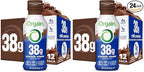 Orgain 38g High Protein Shake, Dairy Isolate Protein Milk, Chocolate Fudge, 6g BCAAs, 1g Sugar Per Serving, Meal Replacement, Ready to Drink, Keto Friendly, Gluten-Free 14 Fl Oz, (Pack of 24)