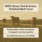 MK Supplements Grass Fed Beef Liver Supplement, Supports Energy Production, Detoxification, Digestion, Immunity and Full Body Wellness, Non-GMO, Freeze Dried, 30 Servings (3,000 mg Each)