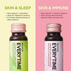 JUNG KWAN JANG Everytime Adapto Collagen Shot - Skin and Immune Support - Liquid Adaptogen Drink with Marine Collagen, Korean Red Ginseng & Vitamin C - No Gluten, No Caffeine (10 Bottles, 2.03 fl oz)