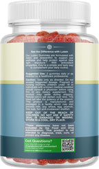 Vision Support Gummies for Adults - Lutein and Zeaxanthin Supplements for Eye Health - Potent Lutein Eye Vitamins for Blue Light Protection Dryness Strain Support & Visual Sharpness - 60 Count