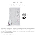 AH! YES® VM Water Based Vaginal Moisturizer | Long Lasting & Fast Acting for Vaginal Dryness & Irritation | pH Matched | Estrogen Free | Certified Organic & Natural (30 x 0.17 fl oz Applicators)