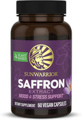 Saffron Extract Supplements Capsules 88.5 mg - Plant-Based Mood & Relaxation Supplement for Mental Clarity Focus & Emotional Balance - Vegan Daily Antioxidant for Stress Support Eye Health 60 Servings