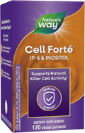Nature's Way Cell Forté IP-6 & Inositol Immune Support Supplement with Calcium, Phosphorus, and Magnesium*, Gluten-Free, Vegan, 120 Capsules (Packaging May Vary)