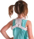 BraceAbility Pediatric Clavicle Fracture Figure-8 Brace for Broken Collarbone in Small Children (XS)