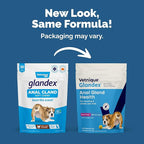 Vetnique Glandex Anal Gland Soft Chew Treats with Pumpkin for Dogs Digestive Enzymes, Probiotics Fiber Supplement for Dogs Boot The Scoot (Bacon Flavor Chews, 30 Count) (Pack of 2)