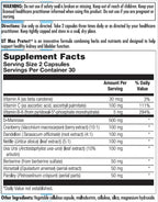 Nutra Biogenesis UT Max Protect - D Mannose Supplements for Women, Cranberry Pills for Urinary Tract Cleanse & Bladder Health, 500mg D-Mannose Per Serving - 60 Veggie Capsules