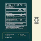 Gaia Herbs Menopause Support Nighttime - Menopause Supplement for Women* - with Black Cohosh, Mimosa, Passionflower & St. John's Wort - 60 Vegan Liquid Phyto-Caps (30 Servings)