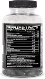 Ryno Power Motivation Pre-Workout Focus Energy Supplement Capsules (30 Servings)