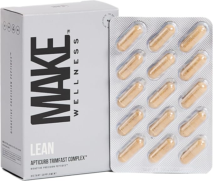 Lean Peptide Supplement | Supports Overall Wellness, Normal Muscle Health & Active Lifestyles | Bioactive Peptide Blend | Clean, Non-GMO Formula | 30 Servings for Daily Nutrition