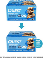 Quest Nutrition Overload Protein Bars, Cookie Commotion, 20g Protein, 1g Sugar, 3g Net Carbs, Gluten Free, 12 Count