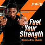 Whey Protein Gummies with BCAA 2:1:1, 10g Protein per Serving for Men & Women, Low Calorie, Sugar Free, Orange Flavor, 120 Count