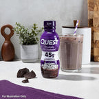 Quest Nutrition Chocolate Protein Shake,45g Protein,2g Sugar,4g Net Carbs,Ready to Drink,Gluten Free,(Pack of 24)