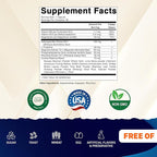 Vitamatic Cortisol Health Support - 90 Veggie Capsules - Made with Adaptogenic Blend with Ashwagandha, Rhodiola, Magnolia, L-Theanine, Phosphatidylserine (Pack of 2)