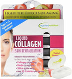 Lumintrail Liquid Collagen Skin Revitalization Dietary Supplements 10 Liquid Tubes with Pill Case
