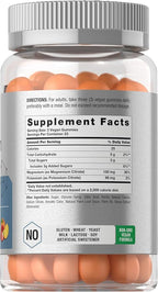 Horbaach Potassium Magnesium Gummies | Peach Strawberry Flavor | 70 Chewable Gummy | Vegan, Non-GMO, and Gluten Free Supplement