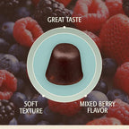 Regenerative Fermented KSM-66 Ashwagandha Vegan Gummies with Acti Veda™, Mixed Berry (600mg, 25 Servings), Up to 150% More Effective Than KSM-66 Alone