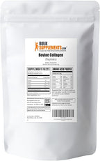 BulkSupplements.com Collagen Peptides Powder - Bovine Collagen Powder, Powdered Collagen Supplement - Hydrolyzed & Gluten Free, 11g per Serving, 1kg (2.2 lbs) (Pack of 1)