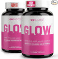 GOBIOTIX Hair Skin and Nails Vitamin Supplement - 10000mcg Biotin Pills with Hyaluronic Acid, Folate, Iron, Magnesium, and Zinc - Collagen Production, Hair Growth - 60 Servings