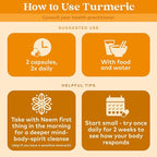 ORGANIC INDIA Turmeric Curcumin Herbal Supplement - Joint Mobility & Immune System Support, Healthy Inflammatory Response, Whole Root Supplement, Organic Trikatu, USDA Certified Organic - 90 Capsules