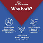 Urinary Tract Supplement Duo, Urinary Harmony + Killer Cranberry, UT Defense blends, D-mannose & Hibiscus + Cranberry, Pine Bark, Propolis & Vitamin D, Clinical Strength Ingredients, 2 X 60 ct