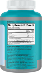 Qunol Magnesium Gummies for Adults, 200mg Elemental Magnesium (from 1,750mg Magnesium Citrate), High Absorption Magnesium Supplement, Supports Nerve, Bone and Muscle Health, Vegetarian, 90 Count
