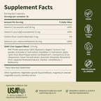 Snap Supplements Liver Health & Detox - Milk Thistle Supplement Supports Healthy Liver and Digestive Health, 60 Vegetarian Capsules (1 Month Supply)