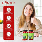 Montue NEWELLME Apple Cider Vinegar Gummies B12 Multivitamin,ACV Supplement Gummy Vitamins,Vegetarian Supplement for Women & Men,Non GMO,Support Normal Energy Levels & Gut Health 90 Gummies (90)