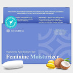 Hyaluronic Acid Suppositories for Women – Menopause & Postmenopause Intimate Dryness Relief – Deep Moisturizing with Vitamin E, Coconut Oil & Glycerin – 12 Count