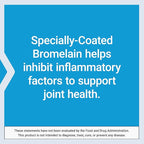 Life Extension Specially-Coated Bromelain, Pineapple Extract, Joint Health, Joint Comfort, Vegetarian, Gluten-Free, Non-GMO, 500 mg, 60 enteric-Coated Tablets