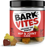 Hip & Joint Supplement for Dogs - Glucosamine, MSM, Chondroitin & Omega-3 Chews with Turmeric & Vitamin E for Mobility, Comfort & Anti-Inflammatory Support, 90ct