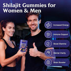 Himalayan Natural Shilajit Gummies I Gold Grade Natural Shilajit with Ashwagandha, Gokshura, Black Musli & 85+ Trace Minerals I No Added Sugar I Non-GMO I 60 Gummy