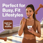 Bootylicious | 25g Protein Muffin | Double Chocolate | Low Carb, 16g-18g Fiber, Low Glycimic Index, Low Sugar, 2.75oz Cup, 12-Pack