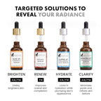 Eclat Skincare Hydrating Hyaluronic Acid Serum for Face – 2.5% Hyaluronic Acid + 3% B5, Green Tea & Jojoba Oil - Moisturizing & Plumping Formula for Radiant & Smoother Skin 1 Fl Oz