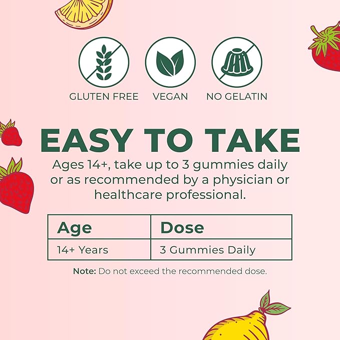 MARYRUTH'S Spirulina Gummies Made with Organic Spirulina | Superfood Gummies for Ages 14+ | Antioxidant | Vegan | Non-GMO | Pectin-Based | Gluten Free | 90 Count