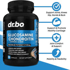 Glucosamine Chondroitin MSM Turmeric - Joints Health Supplement 2100mg Knee Bone & Joints - Joint Support Supplement Pills Advanced Glucosamine Sulfate Capsules Joint Supplements for Men Women Adults