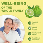 Sugar Free Citrus Bergamot Gummies - All Natural Supplements 25:1 Extract from Italian Bergamot Supplement for Healthy Anti-Aging Sugar-Free Vegan