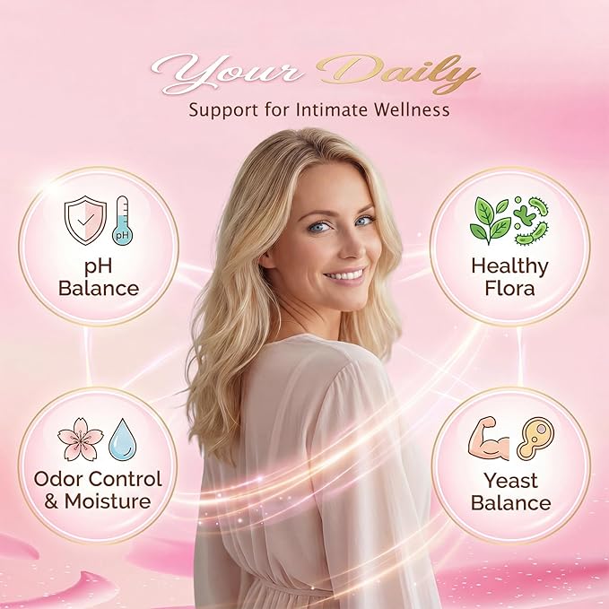 Premium Feminine Balance Gummies for Women - 60 Gummies, Hawaiian Pineapple Flavor - with Probiotics & Vitamin C - Supports Feminine Wellness & Healthy Balance - Gluten Free, Vegan（30 Servings）（Q2）