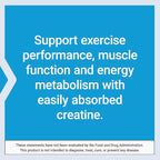 Life Extension Creatine Capsules – Creatine Monohydrate – Promotes Strength, Lean Muscle, Healthy Endurance – Non-GMO, Gluten-Free – 120 Capsules