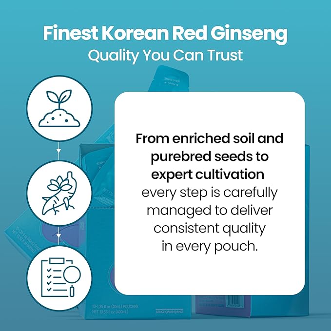 JungKwanJang i-Pass Junior Dietary Supplement- Korean Red Panax Ginseng Extract - Support Immune System, Memory Improvement and Concentration, Productivity - 30 Pouches