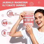 Magnesium Glycinate Gummies 400mg High Absorption Calm Magnesium Complex Gummies with Citrate L-Threonate 600mg Coq10, Vitamin D3 & B6-Sugar Free,Focus, Energy Balance,and Muscle Function 90