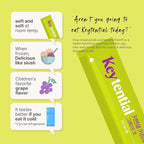 KEYTENTIAL] Height Growth Daily Nutrition Supplement for Kids & Teens | Trusted LG H&H Formula from Korea | FGO Probiotic + Zinc (Gummy_Grape Jelly)