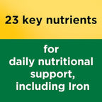 Nature Made Multivitamin Tablets with Iron, Multivitamin for Women and Men for Daily Nutritional Support, Nature Made Multi Vitamins for Adults, 130 Tablets, 130 Day Supply