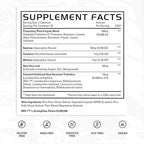 Gains in Bulk Total Digest, Digestive Enzymes, Prebiotics and Probiotics for Digestive Health, Bloating Support, Gut Health for Women and Men, Promotes Protein, Carb and Fat Digestion, 90 Capsules