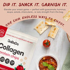 GoBeDo Collagen Protein Chips – First Collagen-Based Snack, 13g Protein, Low Carb, Keto Friendly, Healthy Chips & Crisps, Alternative to Collagen Powder, Gluten-Free, 10 Bags Variety Pack