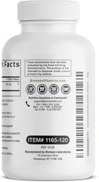 Bronson Korean Panax Ginseng Supports Energy, Endurance & Vitality + Memory and Mental Performance, 120 Capsules