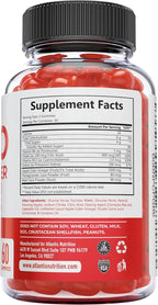 Atlantis Nutrition Keto ACV Gummies for Weight Loss - Apple Cider Vinegar Gummies Formulated to Support Advanced Weight Loss, Digestion, Detox & Cleansing, Made with 1000MG ACV Per Serving - 60 Count