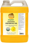 USDA Organic Cold Pressed Evening Primrose Oil 12% GLA (4 lbs/ 64 oz)