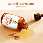 SVA Papaya Seed Oil - 4 Fl Oz – 100% Natural Cold Pressed Papaya Oil - for Face, Skin Care, Hair Care, Scalp Massage & Body Massage – Carrier Oil with Dropper