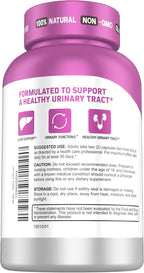 Herbtonics Fast Acting Urinary Tract Cleanse Treatment | Formula UTI with 36 mg PAC | Medical-Grade Cranberry Supplement for Urinary Tract Support (60 Count (Pack of 2))